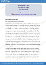 Đề thi học kì 1 Văn 10 Cánh diều - Đề số 6